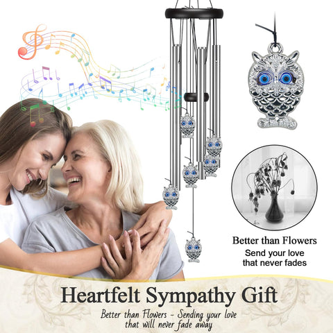Virekm windchimes for the porch add decorative charm and gentle melody.