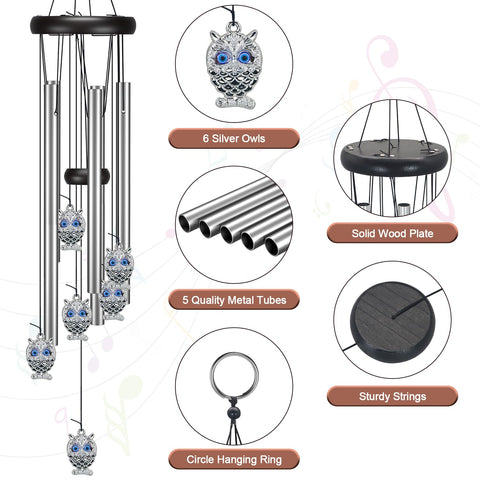 Virekm windchimes for walls hang easily, enhancing entryways with visual elegance.