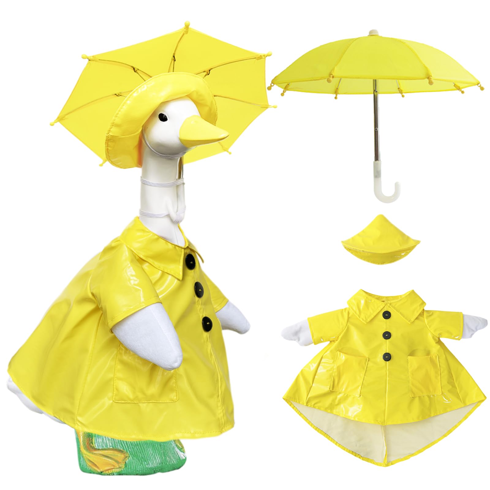 VireoSpire easy-spot-clean design keeps goose costume fresh for gatherings.