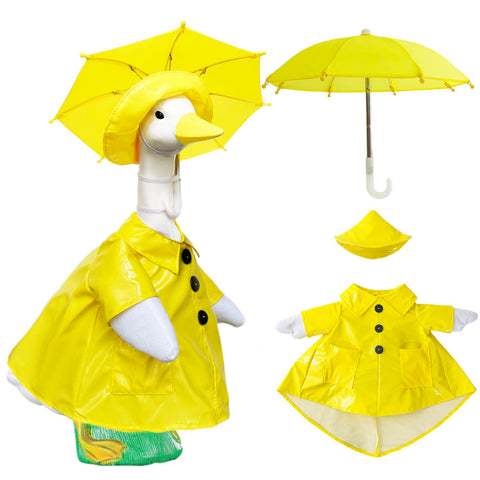 VireoSpire easy-spot-clean design keeps goose costume fresh for gatherings.