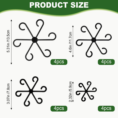 Virmoek stem support four sizes pack enables versatile growth stage support