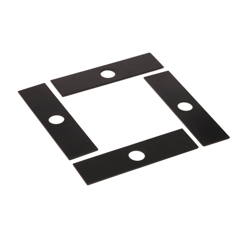 VIRTIONZ edger blade with 7-3/4 inch length and 2 inch width for precise edges.