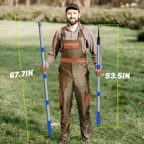 Viscogrip durable stainless steel construction withstands outdoor use.