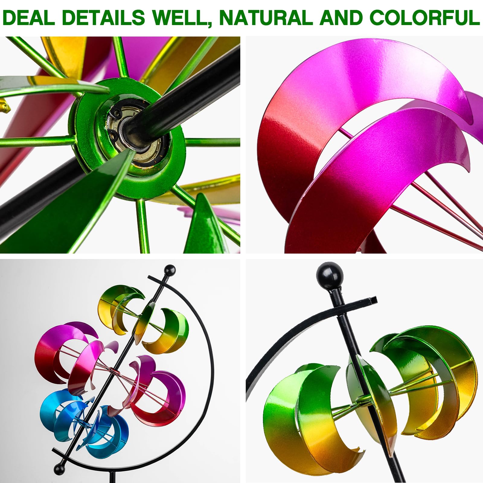 VISFLAIR yard art decor elevates patios, lawns, and porches with dramatic presence