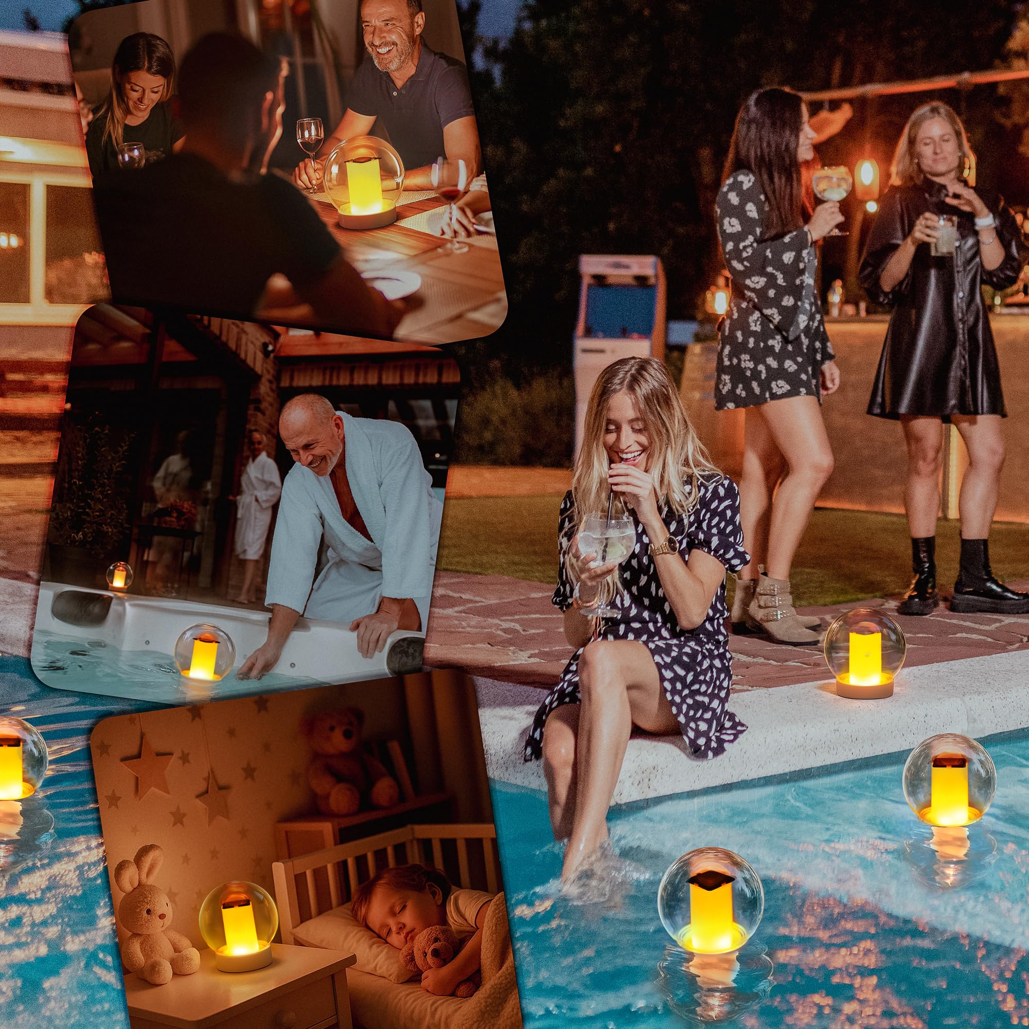 VISOFO globe adds garden flair with energy-saving illumination