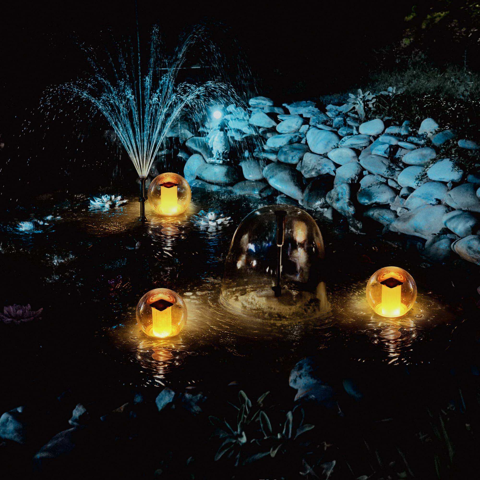 VISOFO floating solar globe delivers long-lasting night ambiance