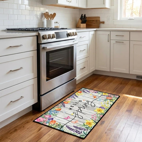 VISSTREE non-slip backing – safer flooring on tile and wood