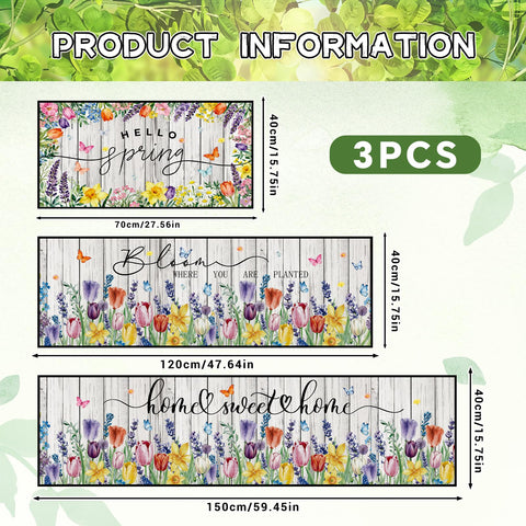 VISSTREE wood-grain background with butterflies – layered floral motif for cozy spaces