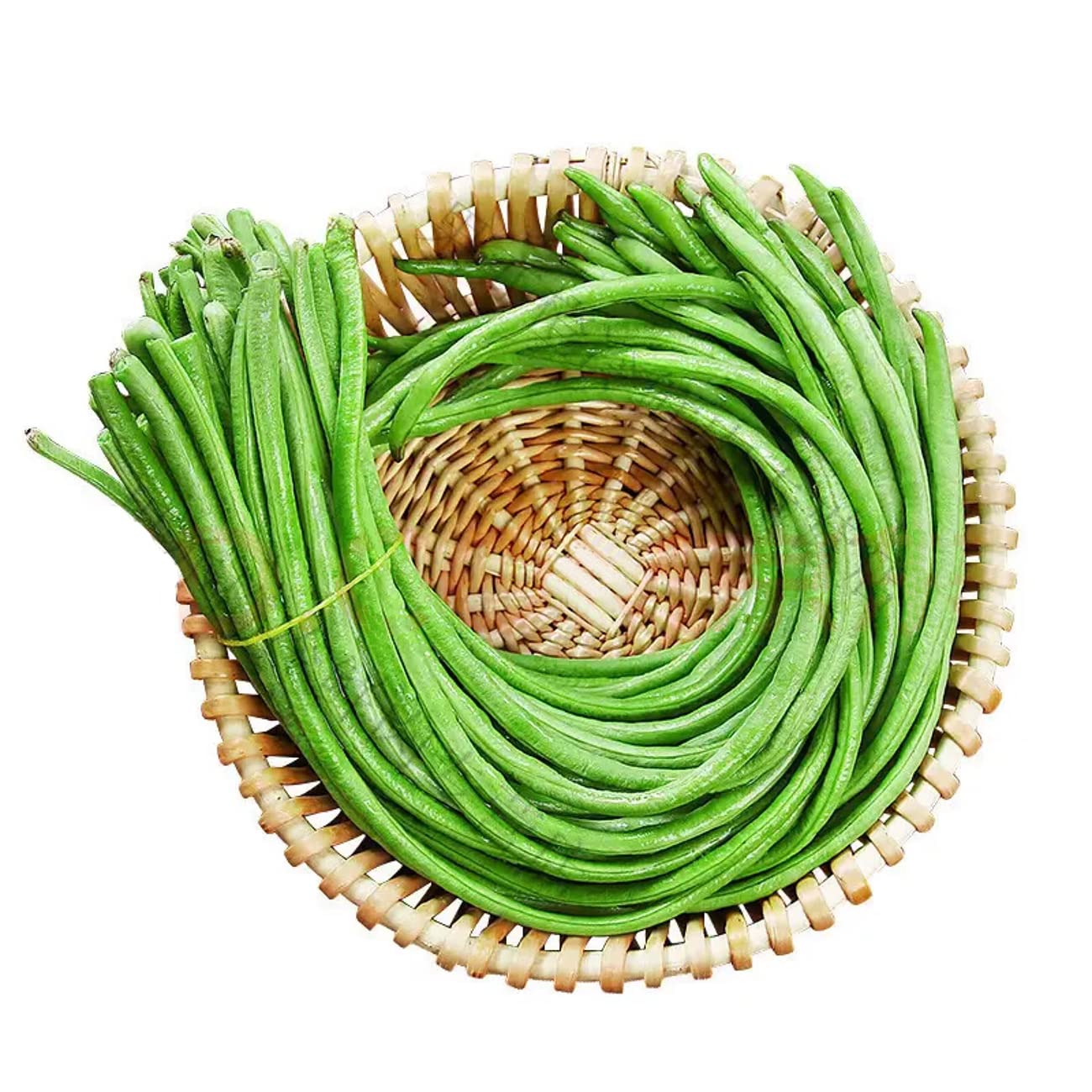 VISTATU pencil-thin pods snapped for quick cooking
