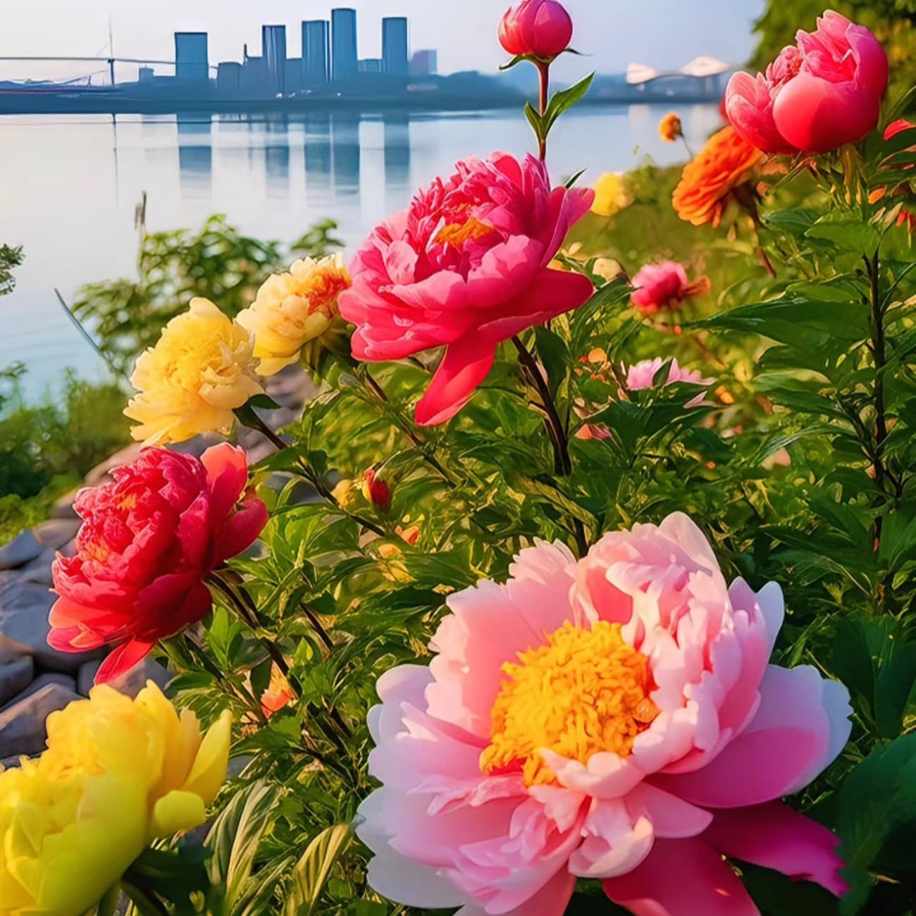 VISTATU peony seeds for fragrant garden beds and borders.