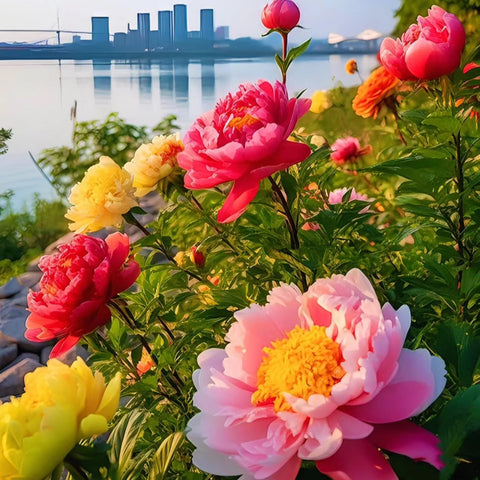 VISTATU peony seeds for fragrant garden beds and borders.