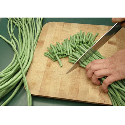 VISTATU yard-long beans being stir-fried in a wok