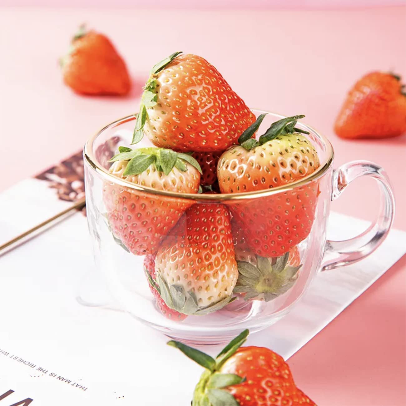 VISTATU strawberry aroma and color indicating fresh fruit potential