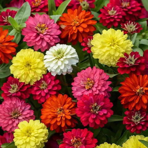 VISTATU zinnia seeds arrive fresh from growers for reliable germination