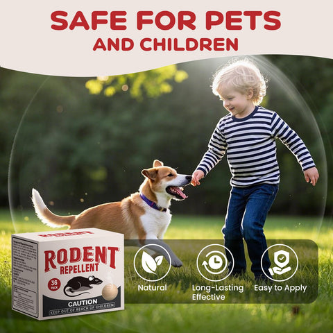 VistaZync long-lasting peppermint scent provides ongoing deterrence