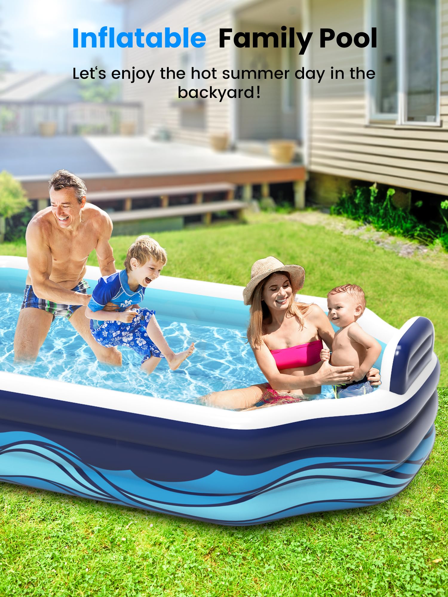 VISTOP pool used as a pool or indoor ball pit for versatile play.