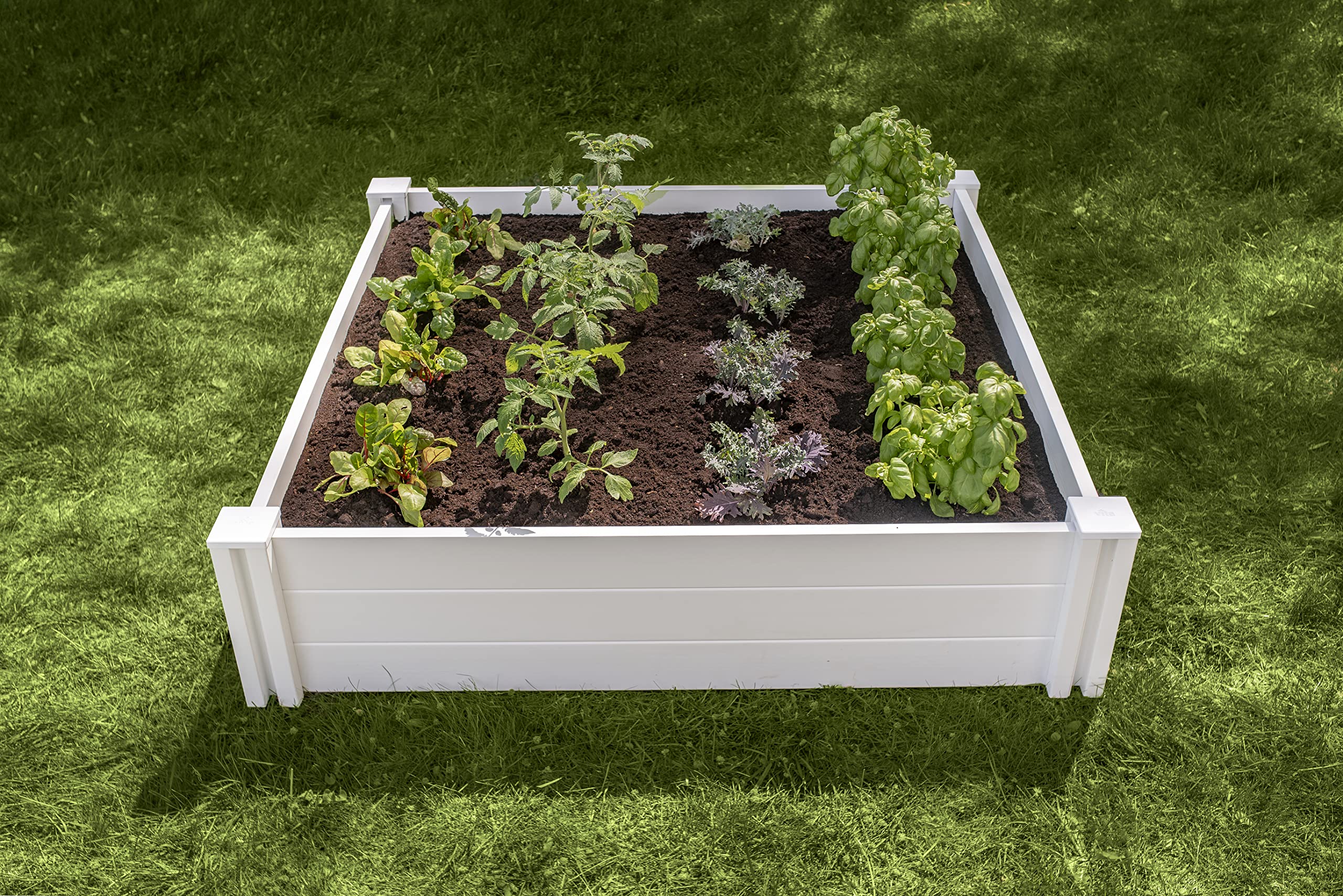 Vita Classic 4x4x11 bed assembly demonstrates tool-free setup