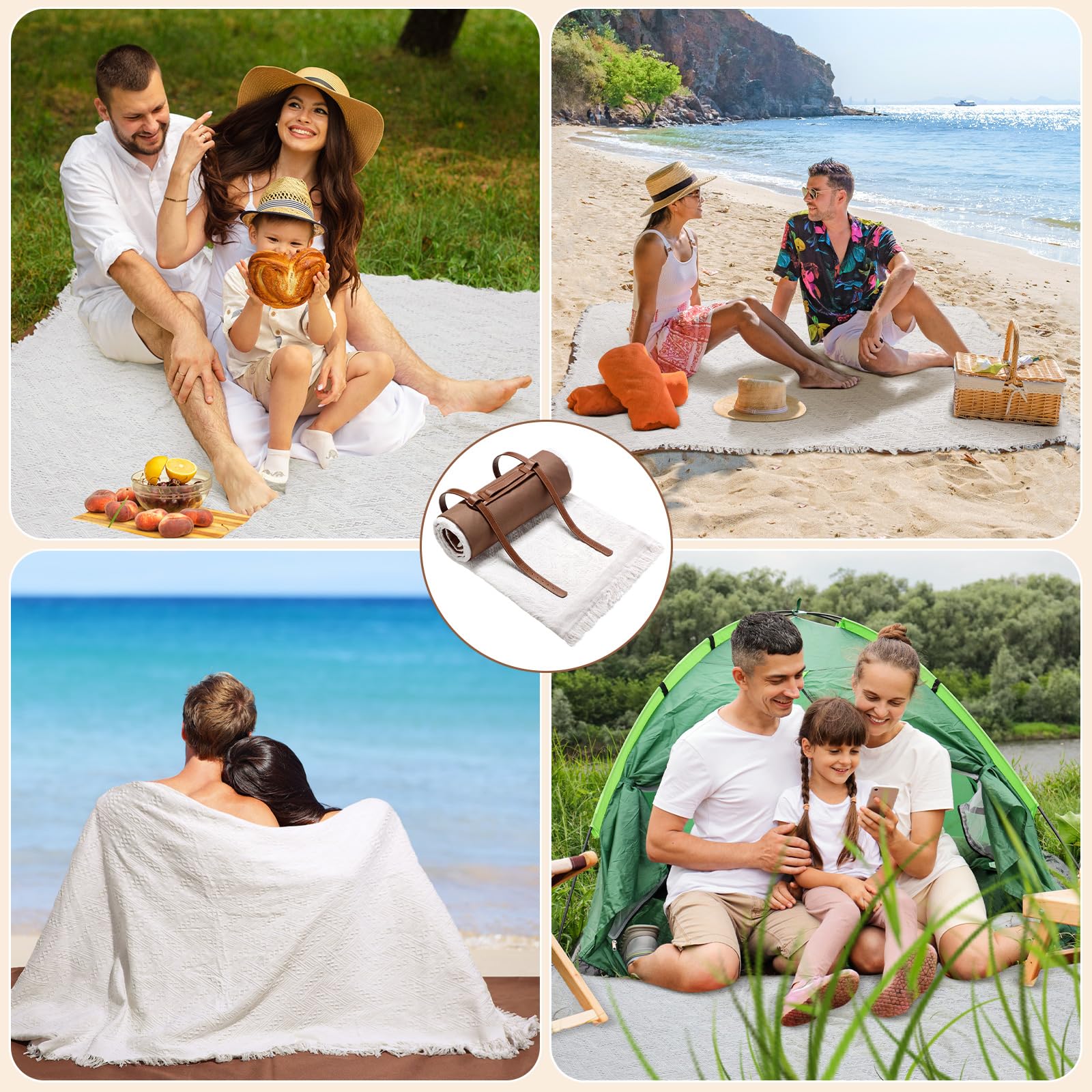 VitalCozy dual-layer setup offers flexible use in any outdoor setting.