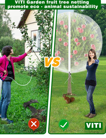 360-degree protection around canopy against pests while maintaining airflow.
