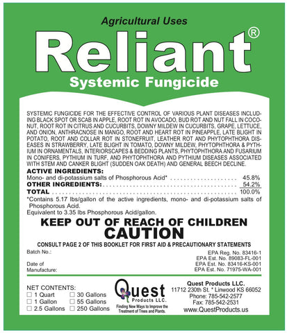 VivaGrow Reliant fungicide being applied as a soil drench for root protection