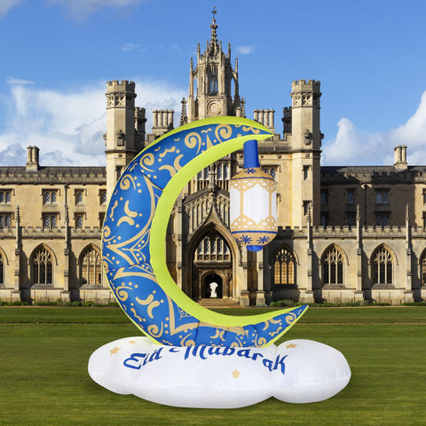 Vivantia garden LED moon decoration adding bright ambience to celebrations