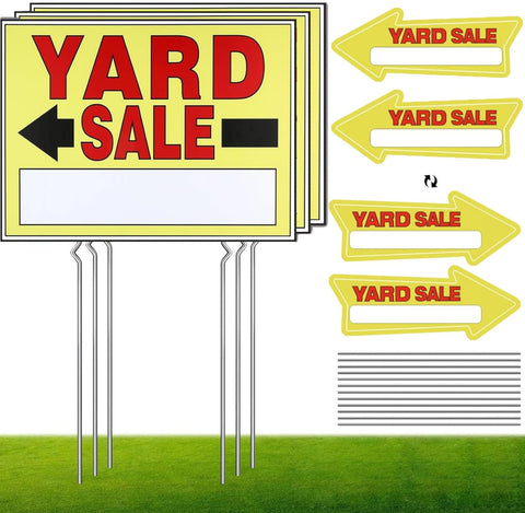 Vividsphere for-sale sign double-sided with metal stake boosts curb appeal and visibility.