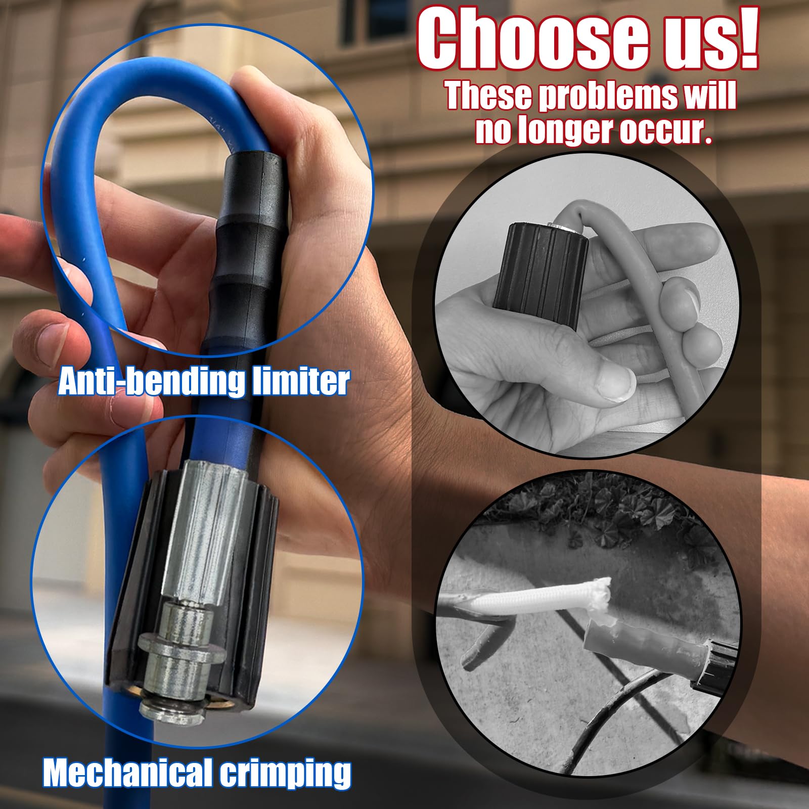 VividWash Uberflex hose shows light, manoeuvrable design for multi-scenario use