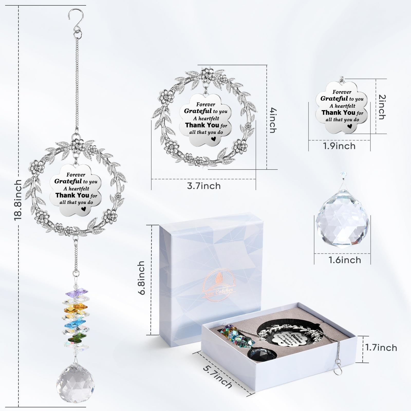 VIVIKEN gift-ready sun catcher in a stylish gift box.