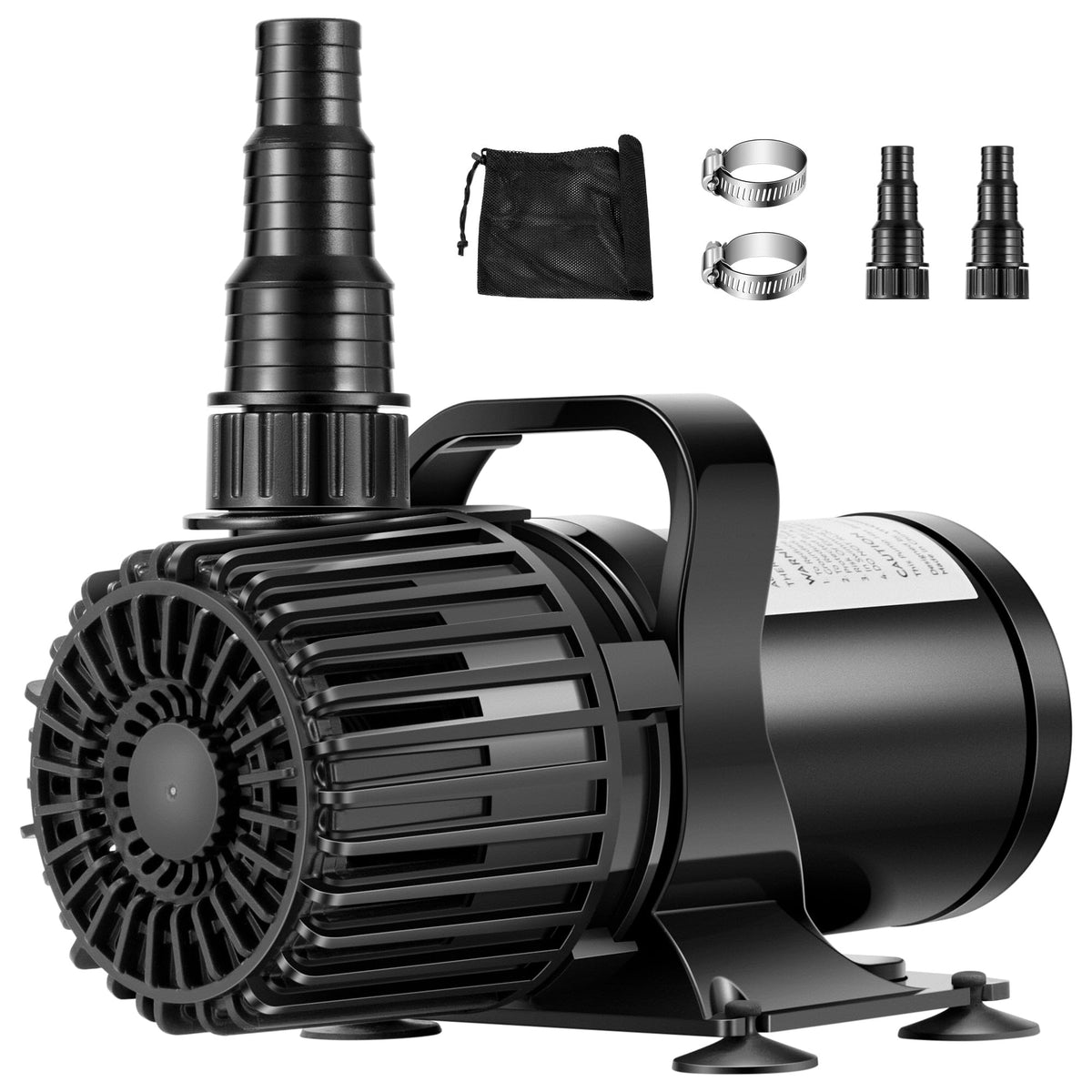 VIVOHOME 100W submersible pump for koi ponds delivers reliable circulation.