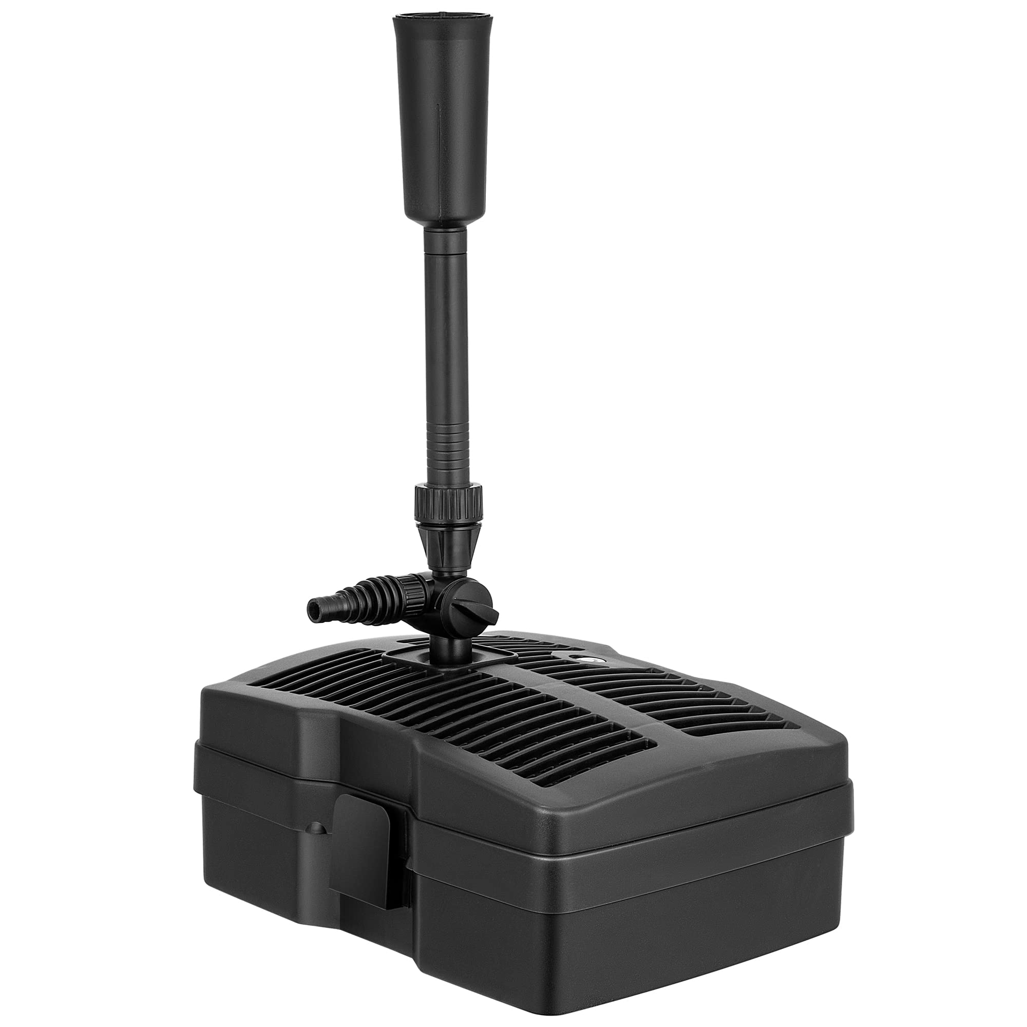 VIVOHOME 660GPH pond filter pump with sterilizer in action for clear water