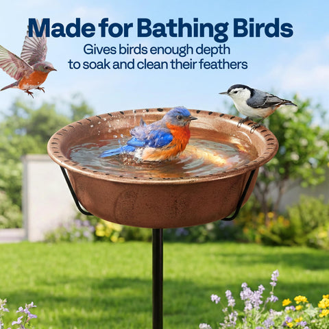 VIVOHOME garden accent bronze finish adds vintage charm to outdoor space