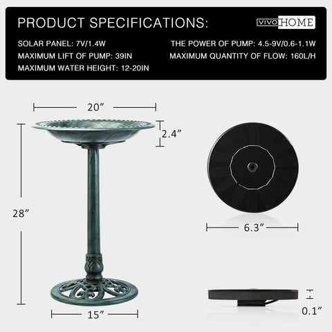 Vivohome ground stakes help stabilize the unit in wind.