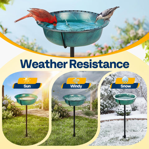 VIVOHOME detachable bowl enables easy cleaning and quick water changes.