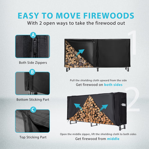VIVOHOME durable 12mm steel tubes provide strong, long-lasting support.