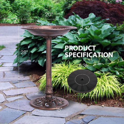 VIVOHOME easy assembly and quick water changes for outdoor use