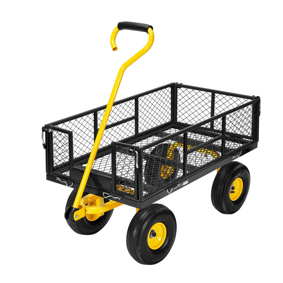 VIVOHOME heavy-duty cart folding wagon for tough yard tasks
