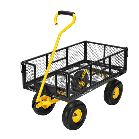 VIVOHOME heavy-duty cart folding wagon for tough yard tasks