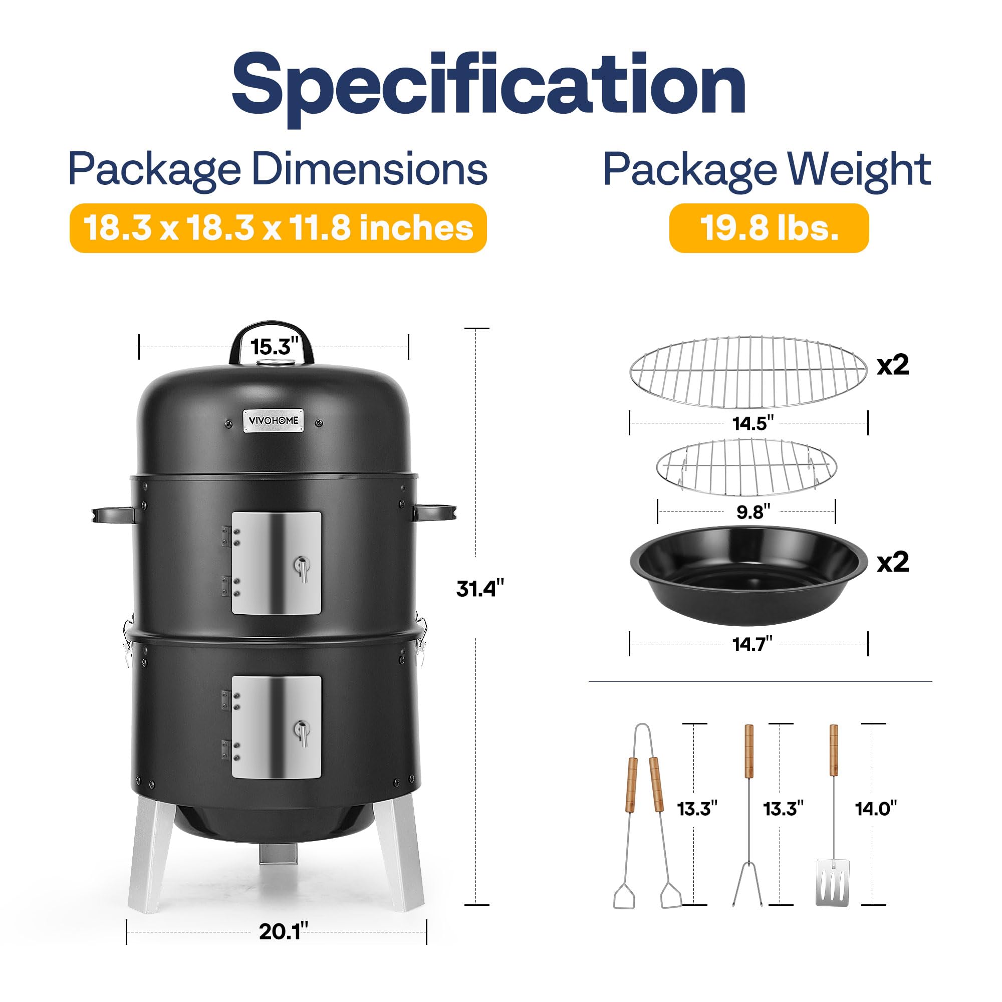 VIVOHOME easy assembly and cleanup for quick setup