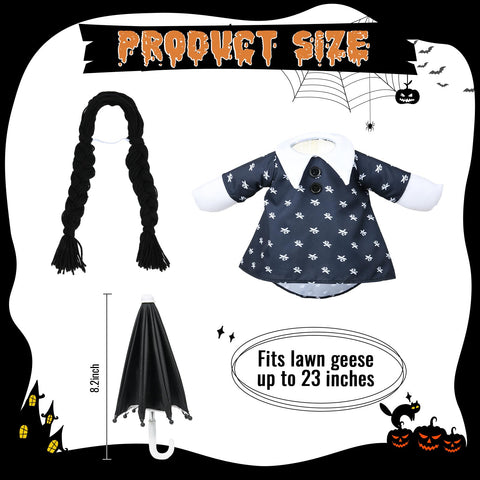 VIVOLOOM tiny bag completes the Halloween look for added charm.