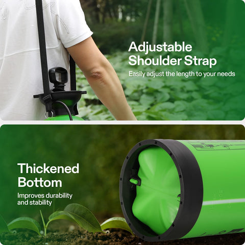 Fluorine rubber seal on the VIVOSUN sprayer ensures durability with plant care solutions