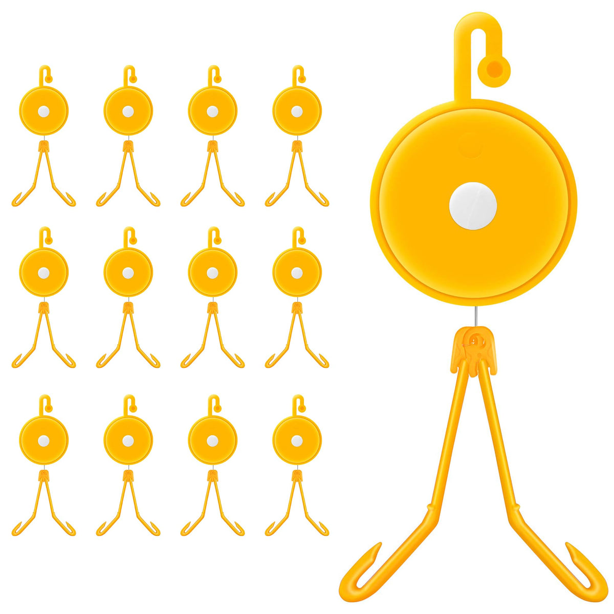 VIVOSUN 12-piece retractable plant yoyo with stopper for precise length control