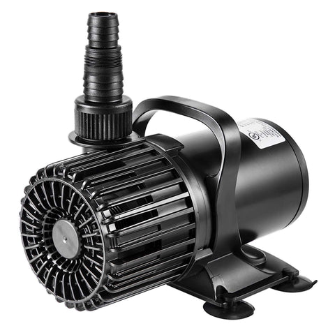VIVOSUN 1600 GPH pump with adjustable outlet directs flow for ponds and fountains.