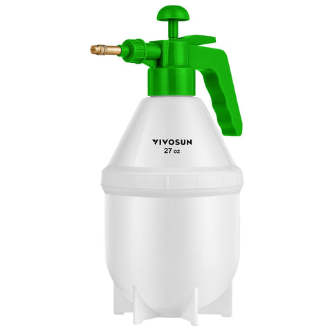 VIVOSUN 27oz pump sprayer with clear bottle for easy level checks and refills
