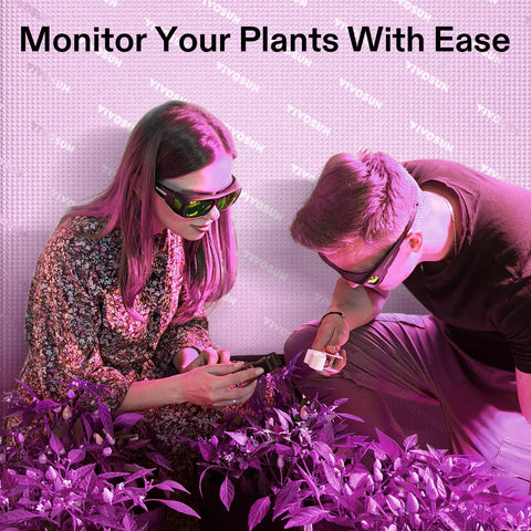 VIVOSUN 360-degree vision for grow lights supports precise adjustments