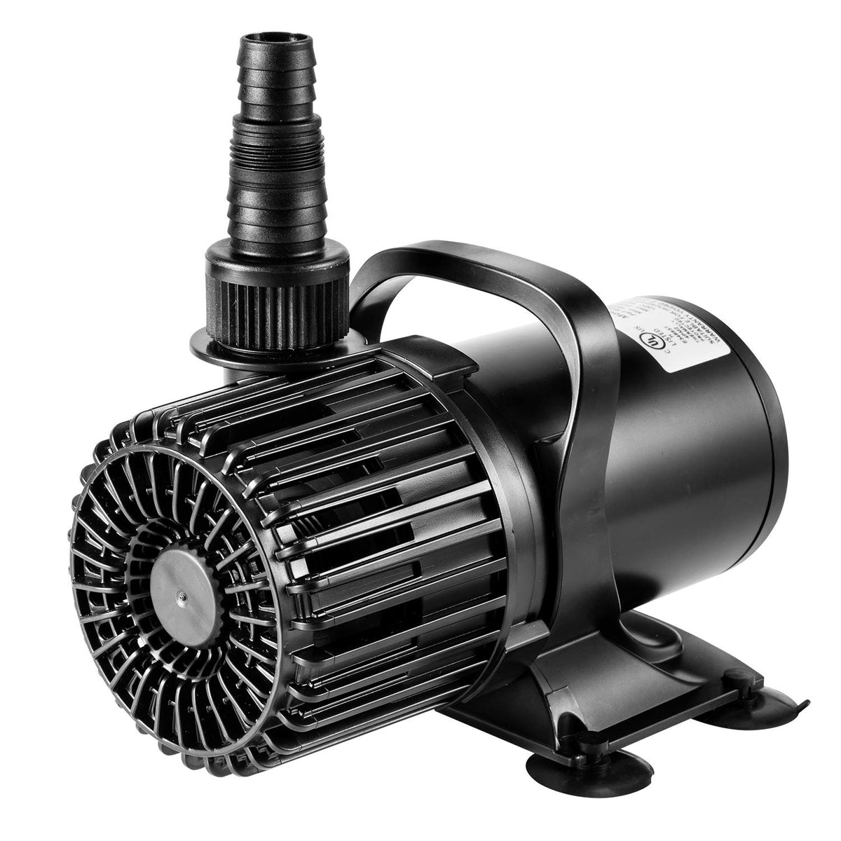 VIVOSUN 5300 GPH pump assembly showing durable construction for ponds and water features