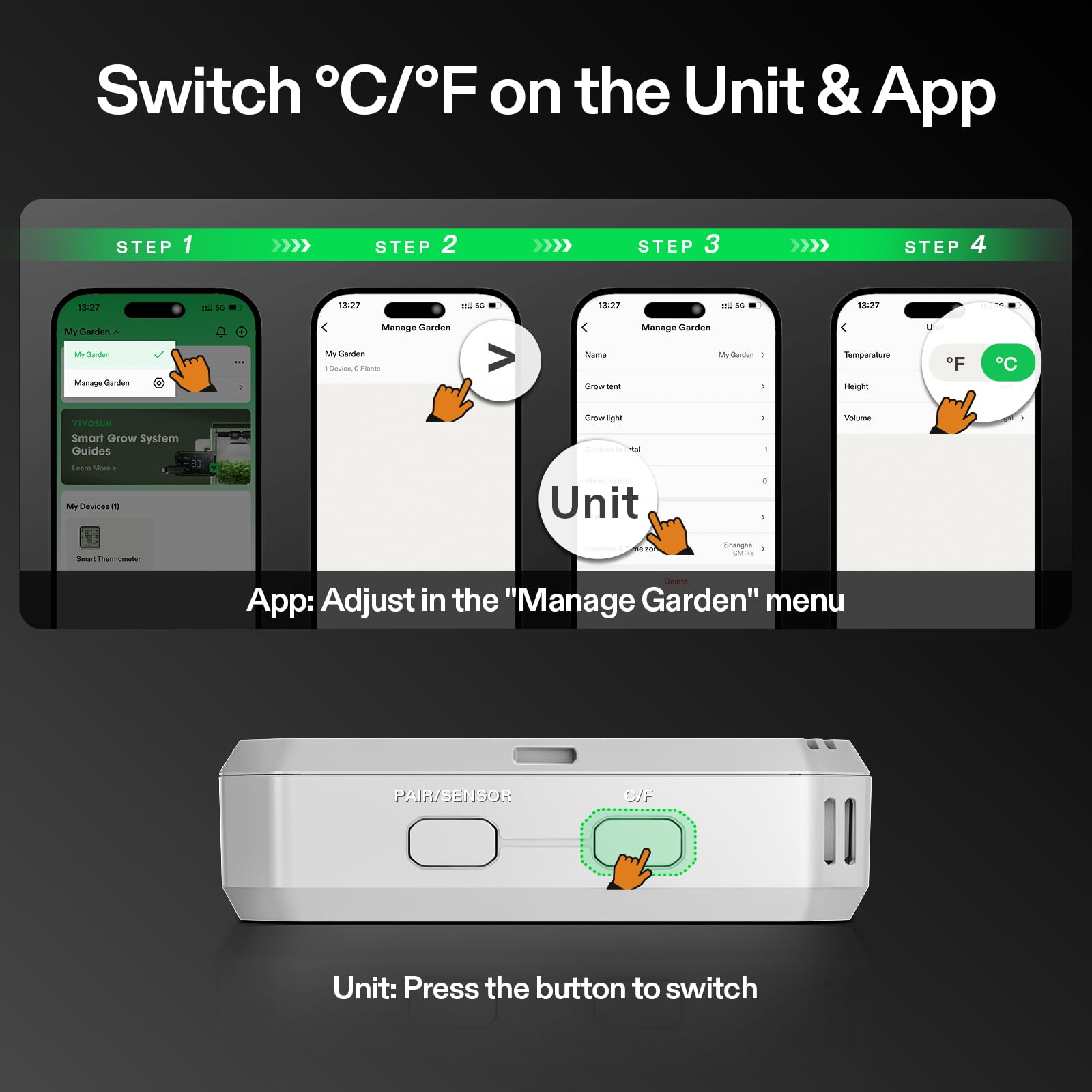 Battery powered design enables wireless placement anywhere