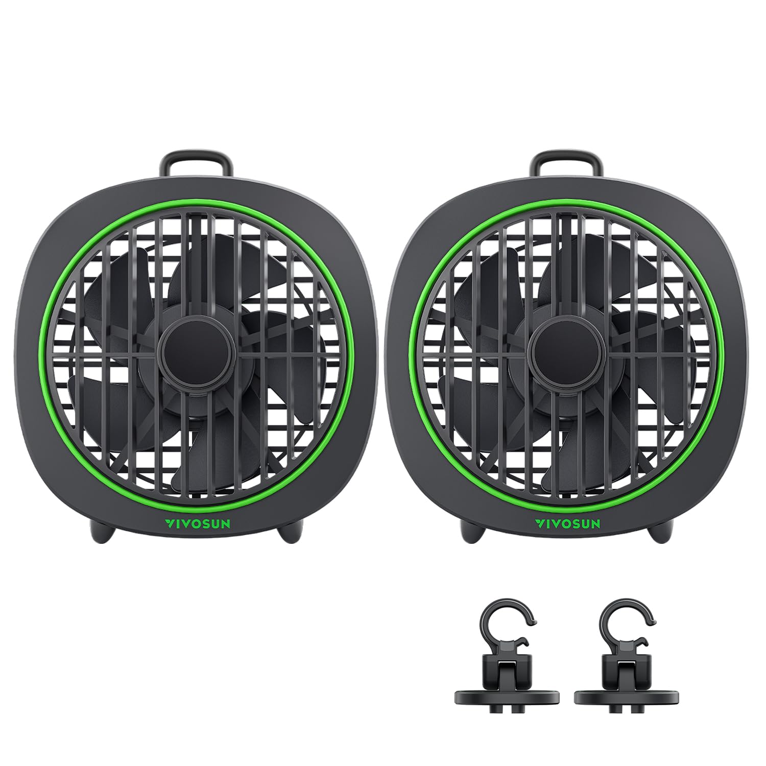 VIVOSUN AeroWave D4 clip fan setup for grow tent airflow and cooling.
