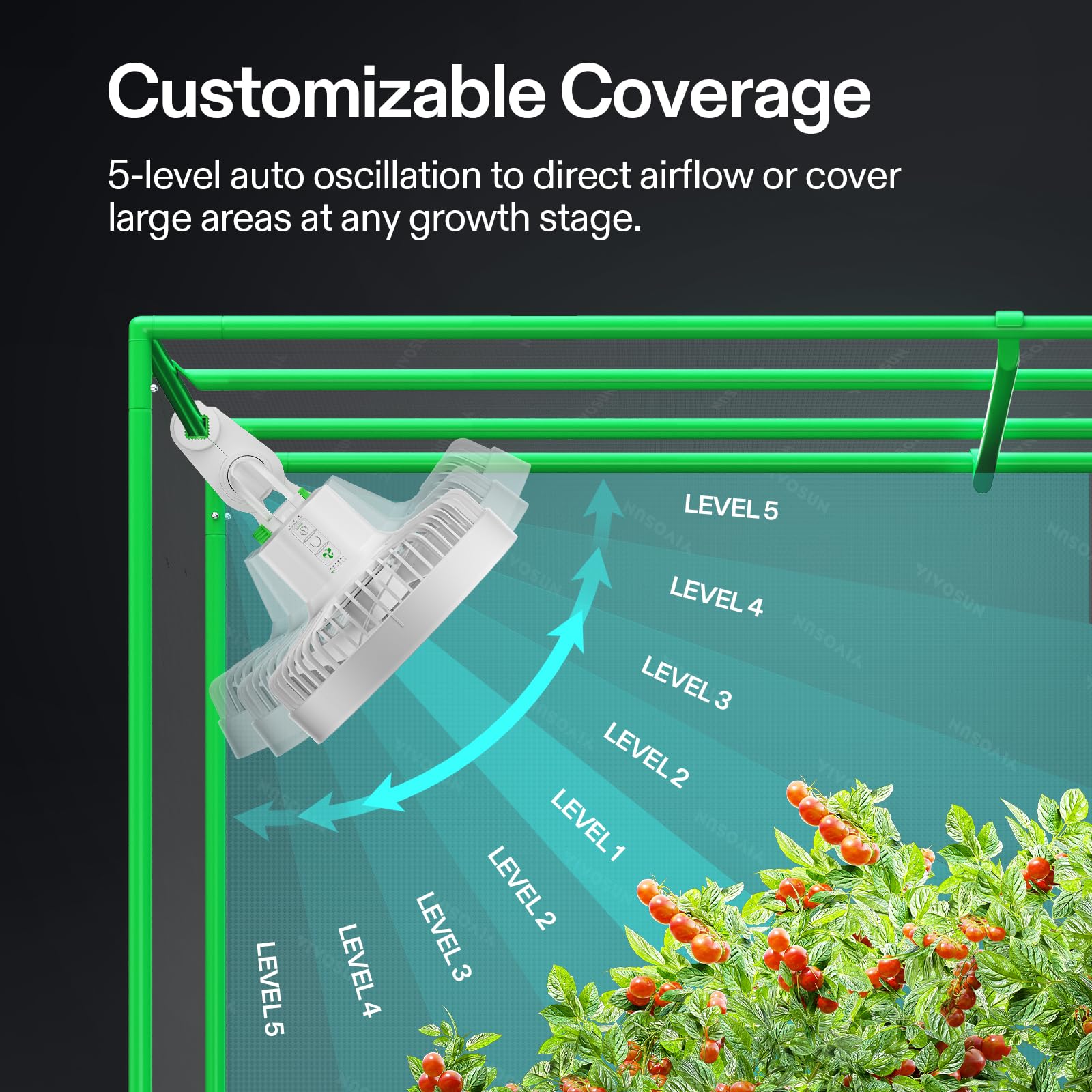 VIVOSUN AeroWave E6 WiFi setup enables convenient fan control from anywhere.