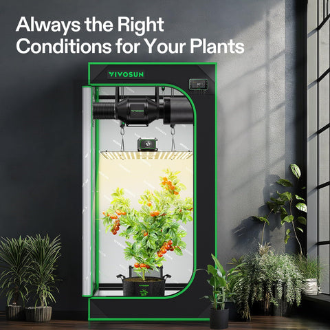 VIVOSUN assembled smart grow kit ready for indoor cultivation.