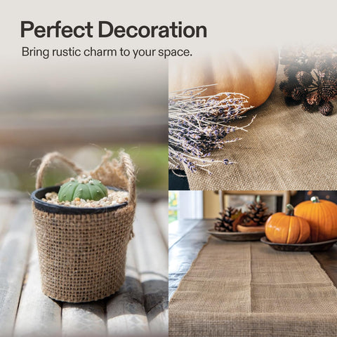 VIVOSUN burlap used as shade cloth to shield delicate plants from sun.